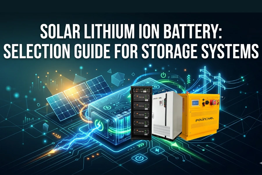 Solar Lithium Ion Battery: Hagaha Xulashada Nidaamyada Kaydinta